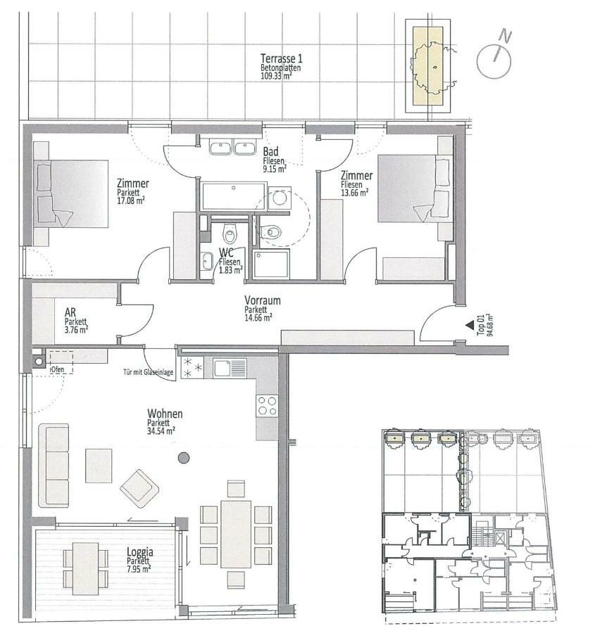 Ferienwohnung Narzisse - City Appartement Im Kurpark باد اوسي المظهر الخارجي الصورة