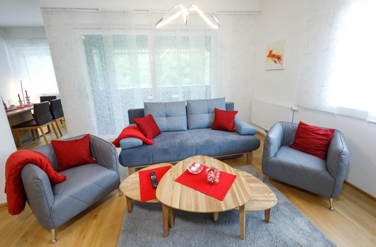 Ferienwohnung Narzisse - City Appartement Im Kurpark باد اوسي المظهر الخارجي الصورة